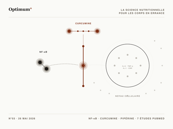 Optimum° N°03 — Curcumine bloque l'activation de NF-κB